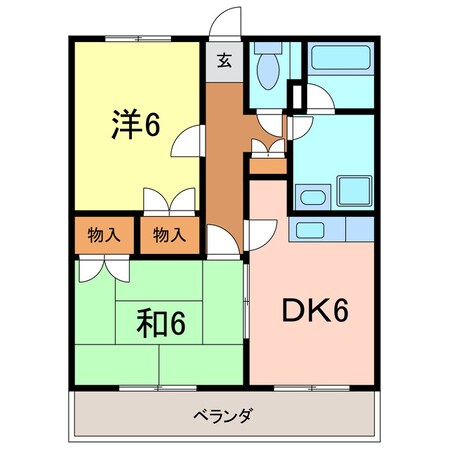 ロイヤルマンションの物件間取画像